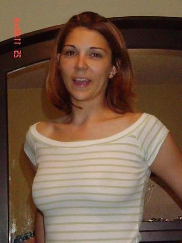 19P Amateur Holly Showing Cleavage