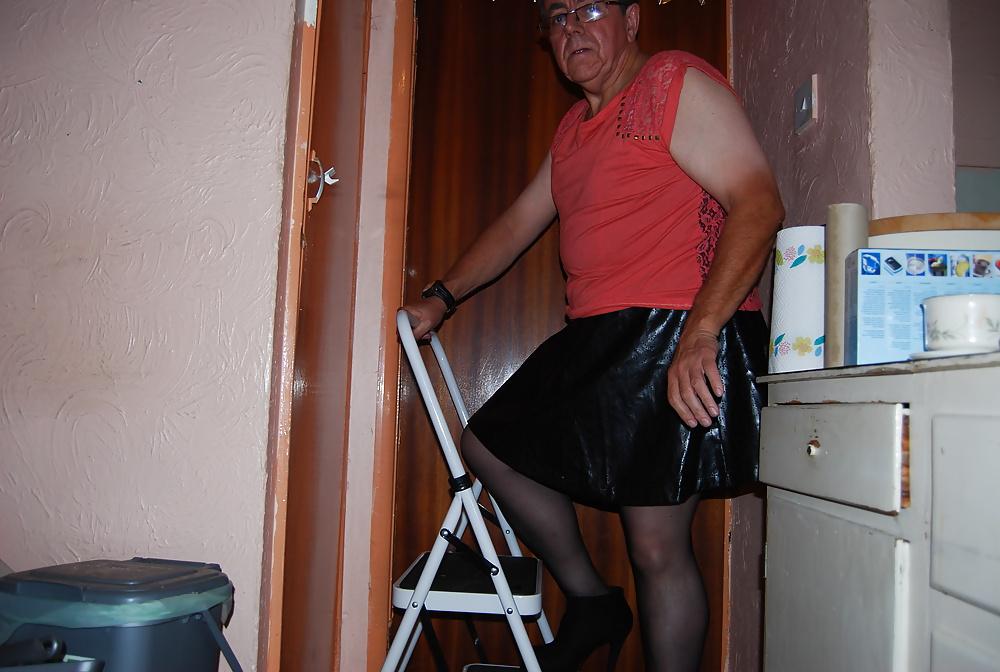 21P CD Maid in the Kitchen- in her lingerie 2
