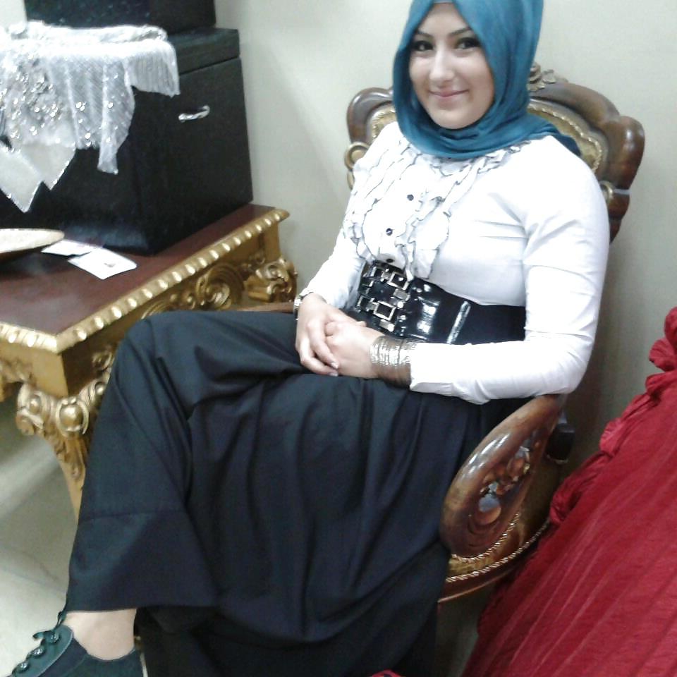 25P Turkish turbanli arab hijab