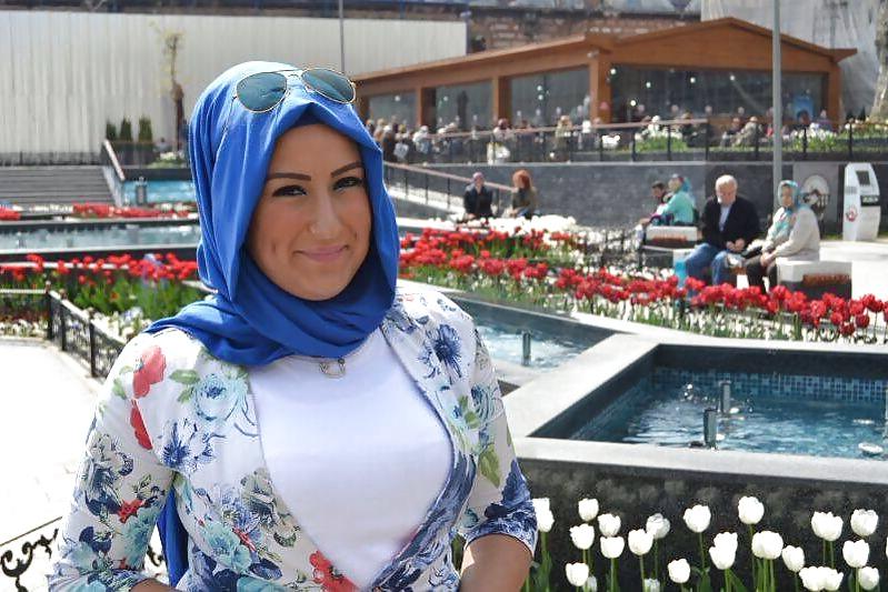 25P Turkish turbanli arab hijab