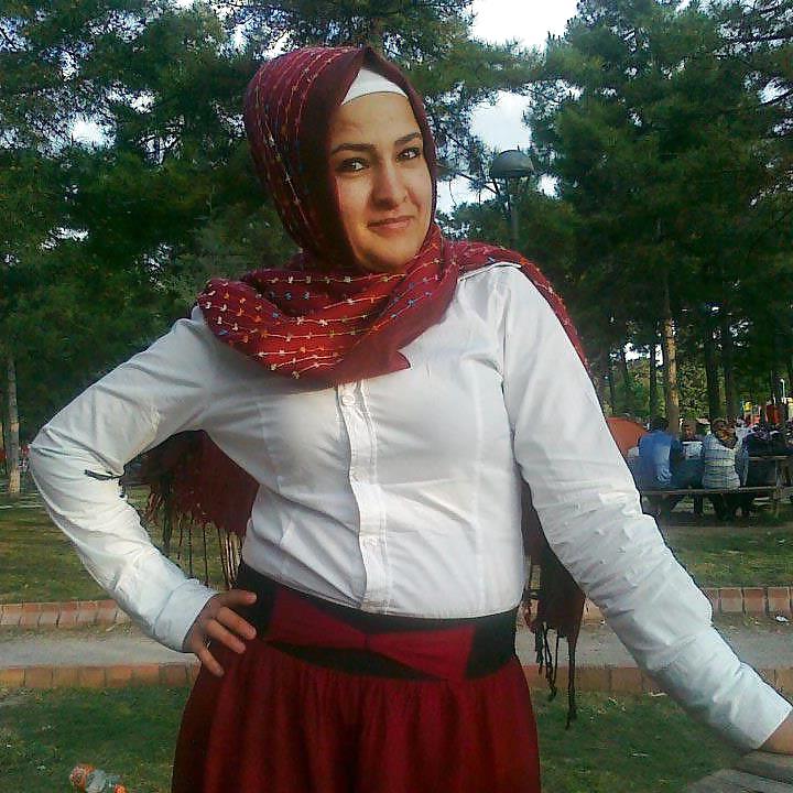 25P Turkish turbanli arab hijab