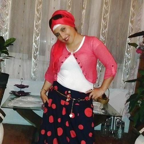 25P Turkish turbanli arab hijab