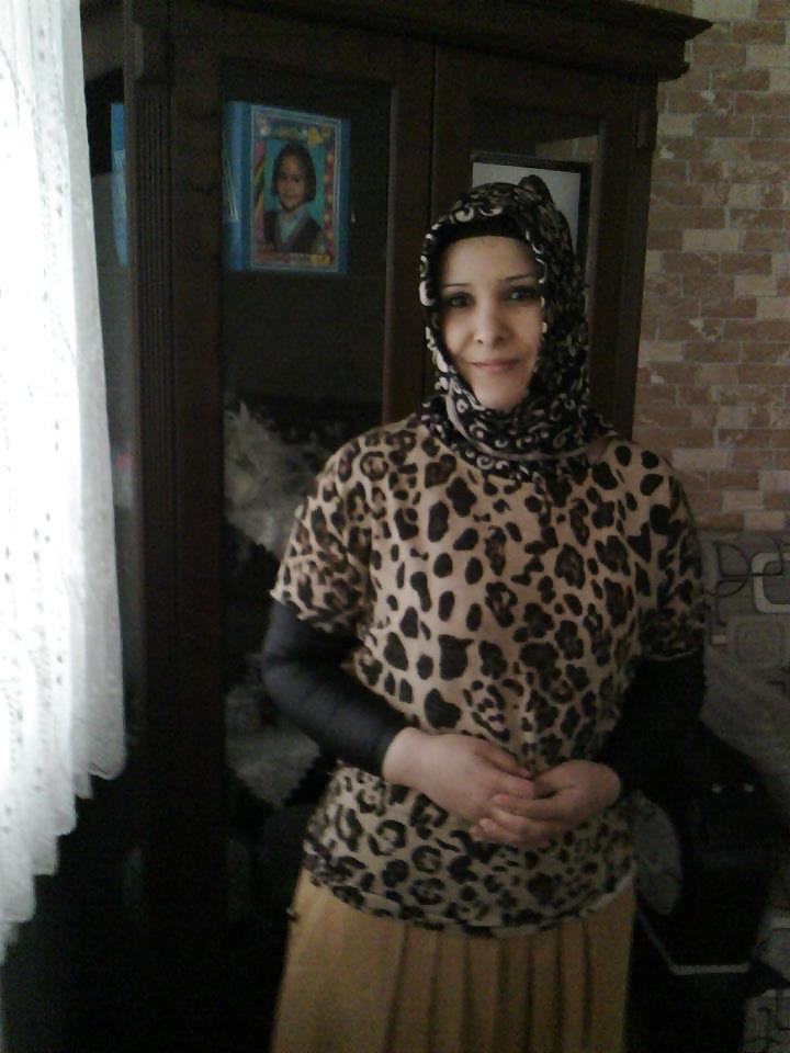 25P Turkish turbanli arab hijab