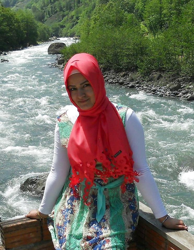 25P Turkish turbanli arab hijab