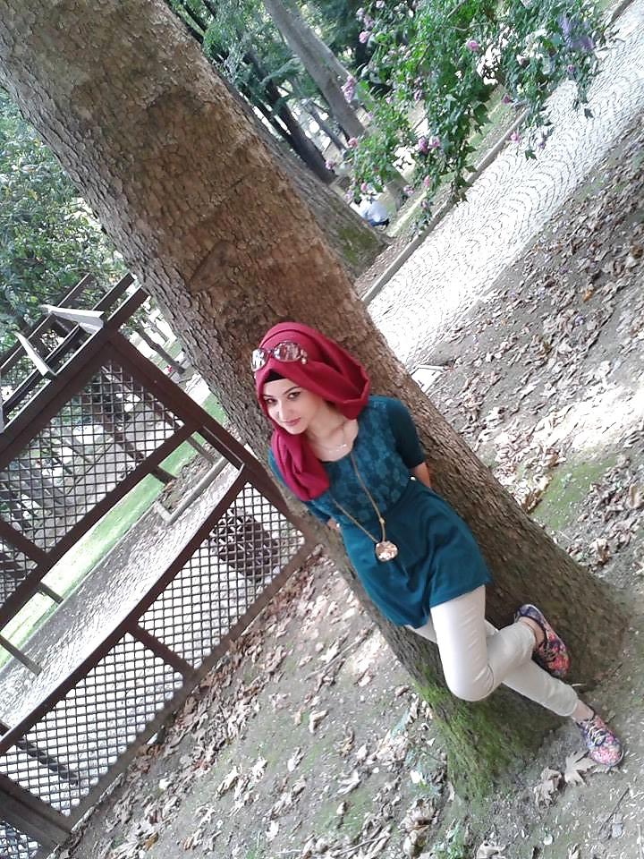 16P Turkish turbanli arab hijab