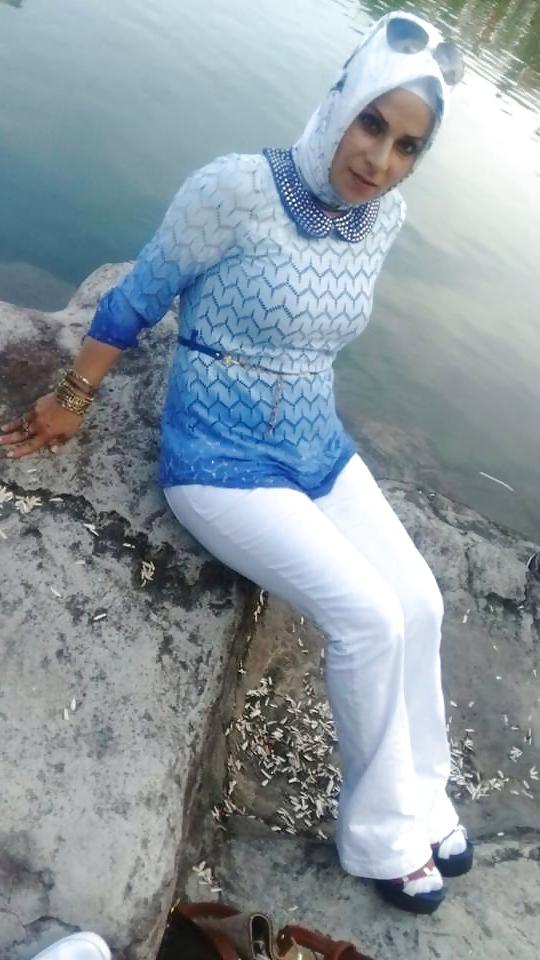 16P Turkish turbanli arab hijab