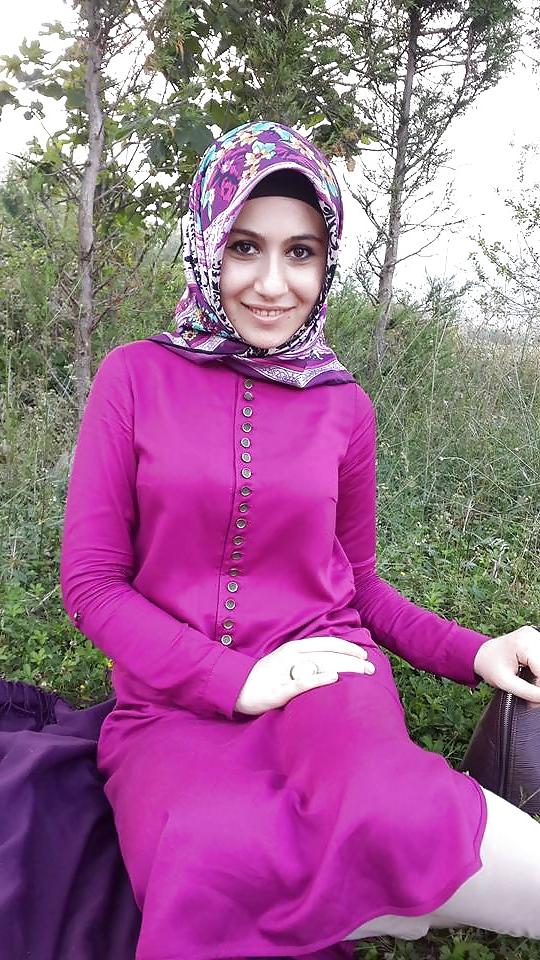 16P Turkish turbanli arab hijab