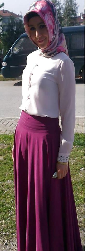 16P Turkish turbanli arab hijab