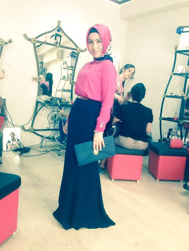 16P Turkish turbanli arab hijab