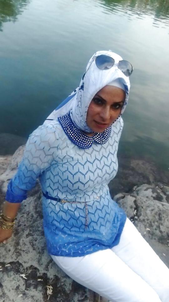 16P Turkish turbanli arab hijab