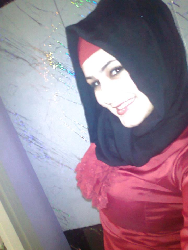 6P Turkish turbanli arab hijab