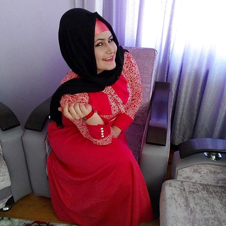6P Turkish turbanli arab hijab