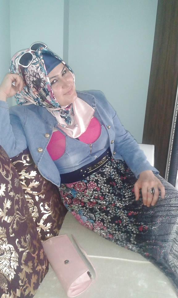 6P Turkish turbanli arab hijab