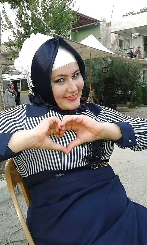 6P Turkish turbanli arab hijab