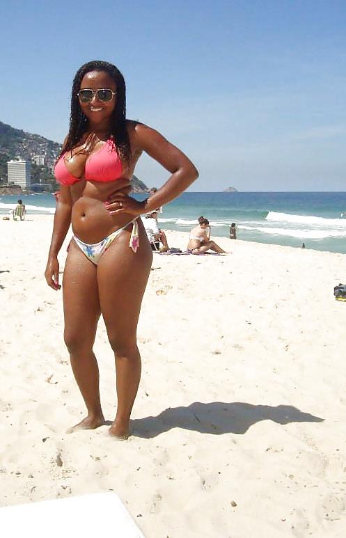 25P Nice Black Tits - Nude and Bikini