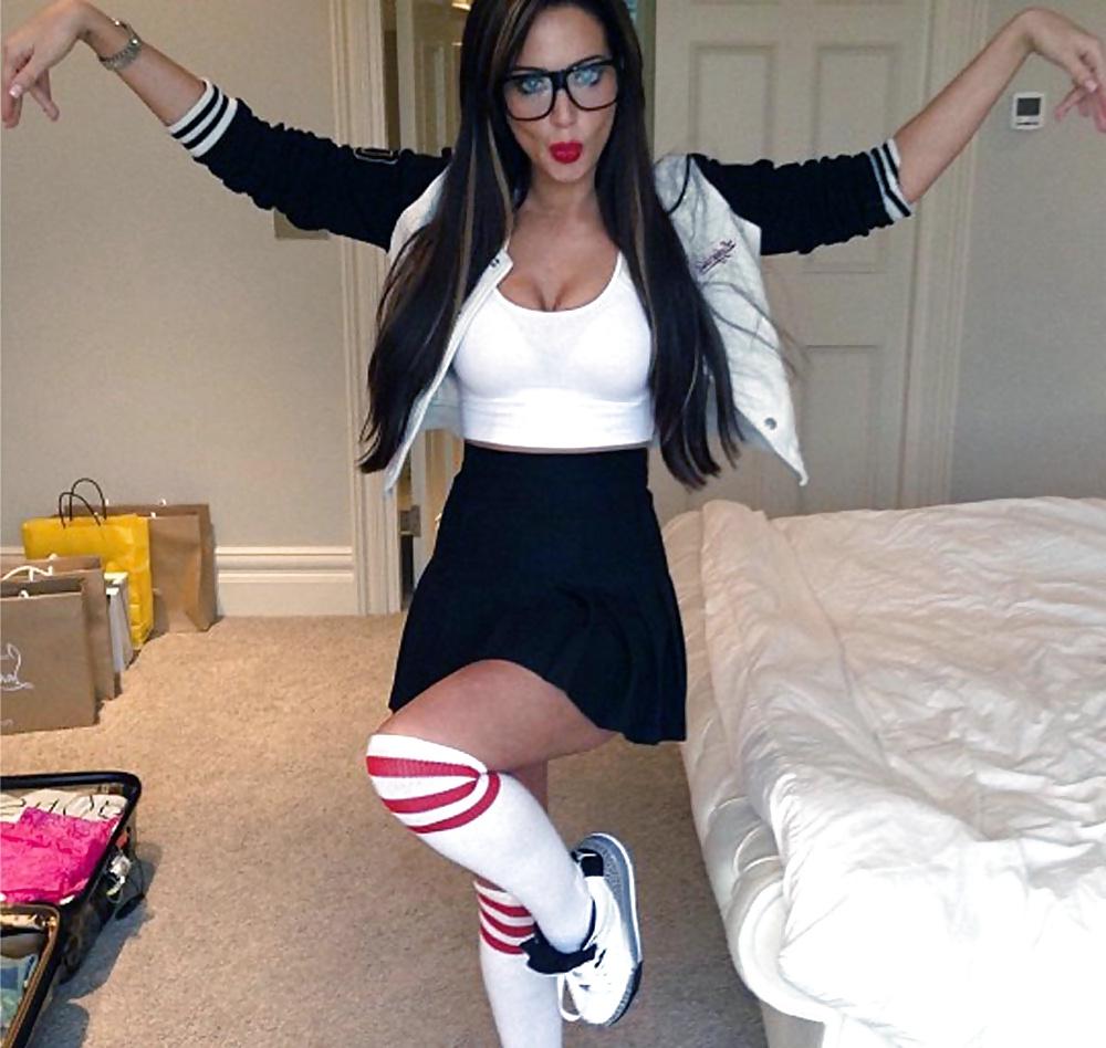 25P British Celebrity Tulisa (the Queen of the Chavs) 