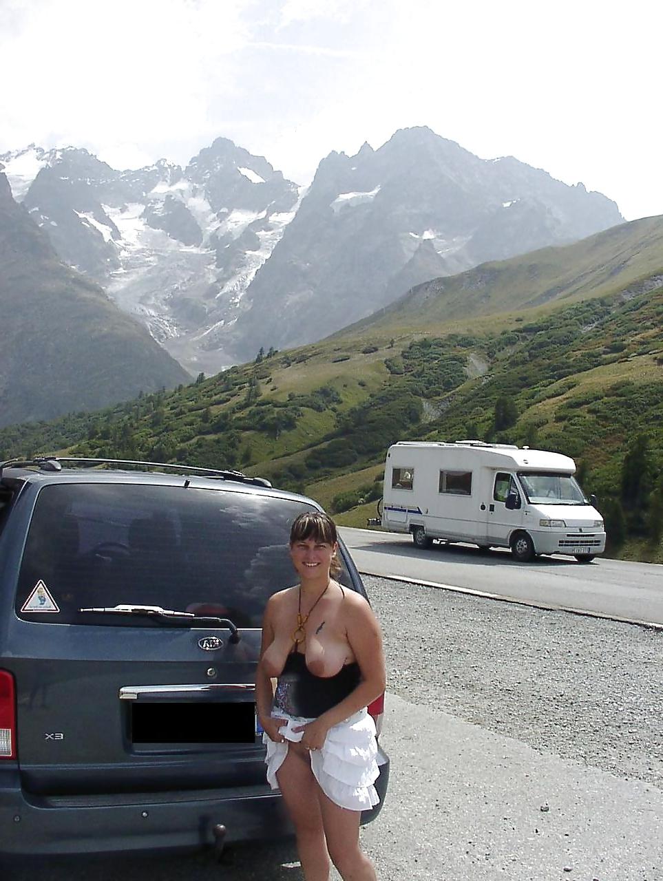 25P Wife with not a stepmother on public