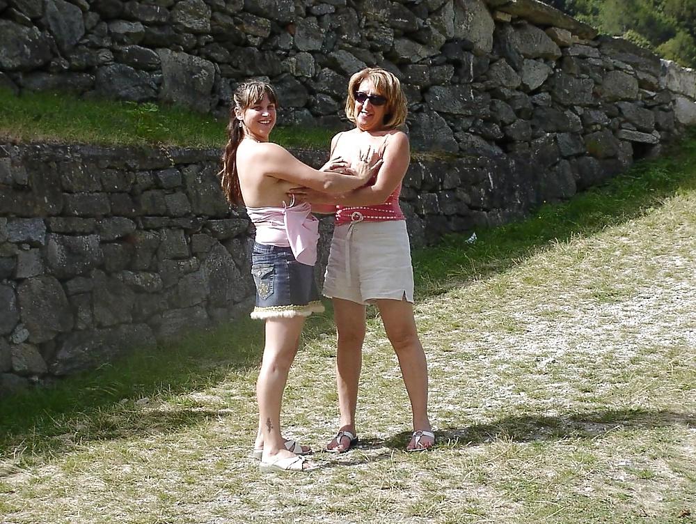 25P Wife with not a stepmother on public