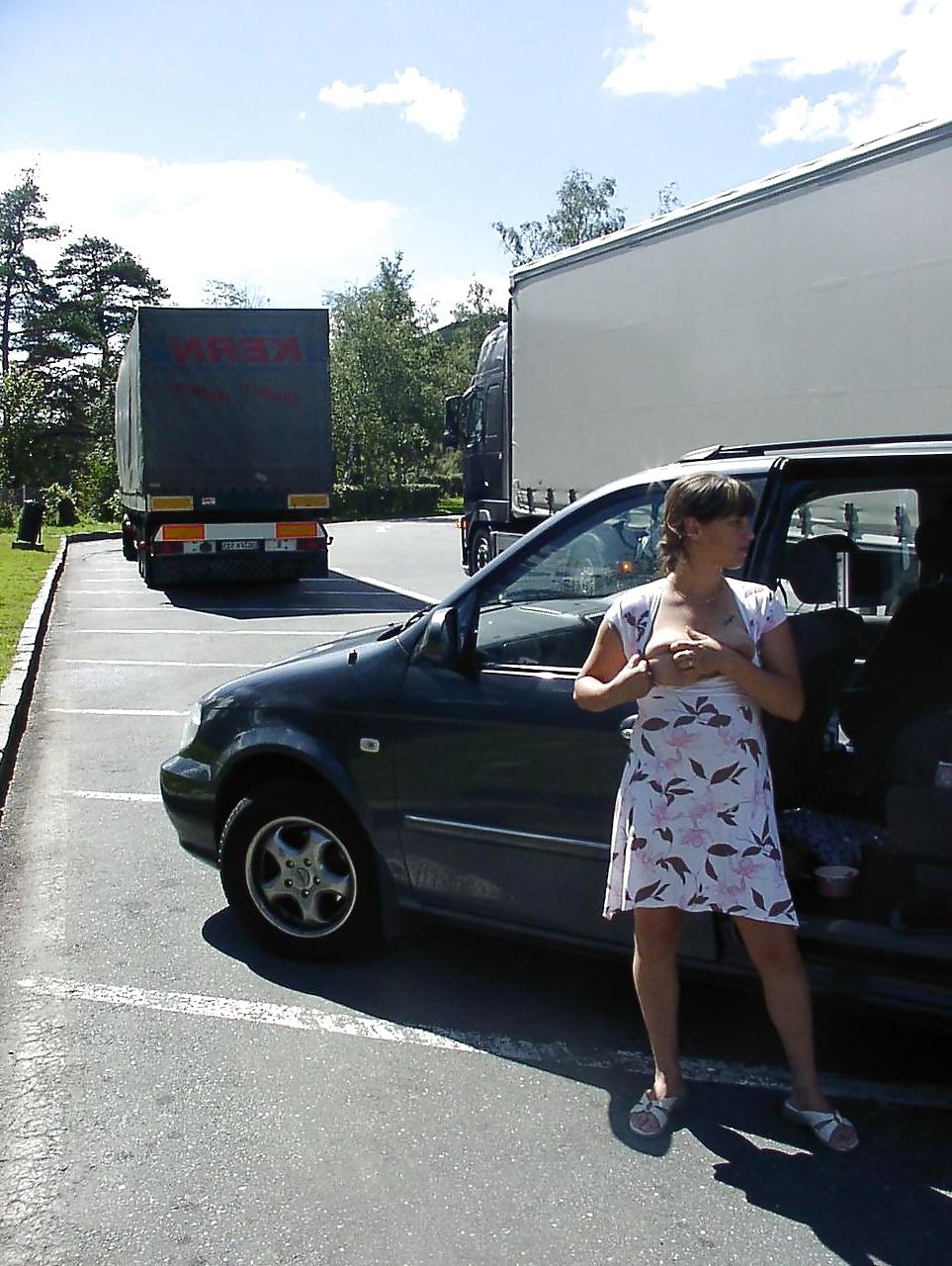 25P Wife with not a stepmother on public