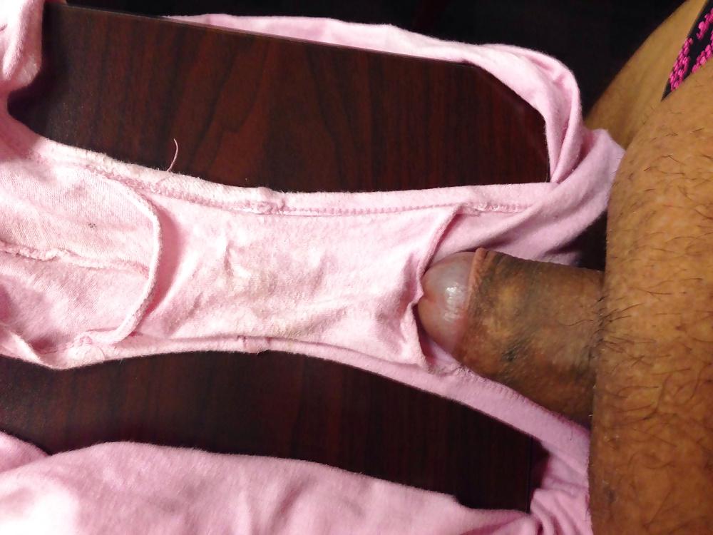 15P Milf's worn panties