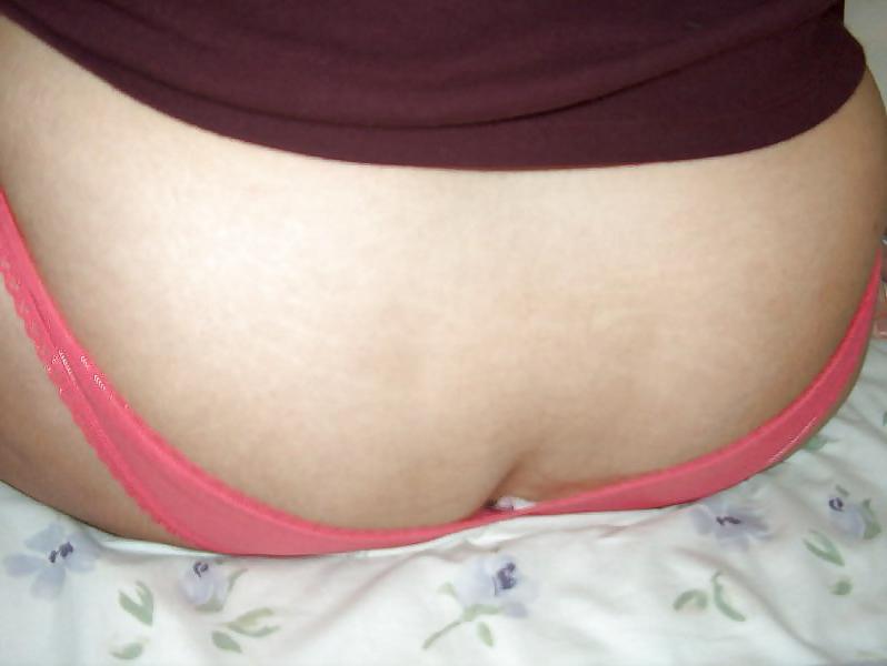 24P PANTY ASS CHUBBY MILF spreading BBW fat butt plump ass wife