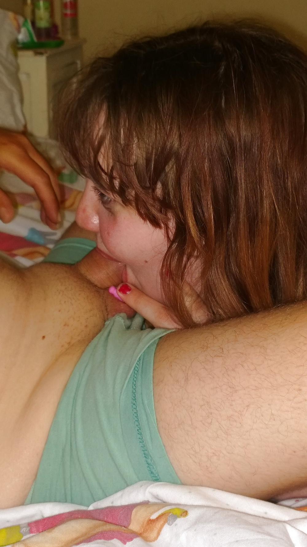 12P Tim Tess 28 Hairy BBW Learns about Multi Use!