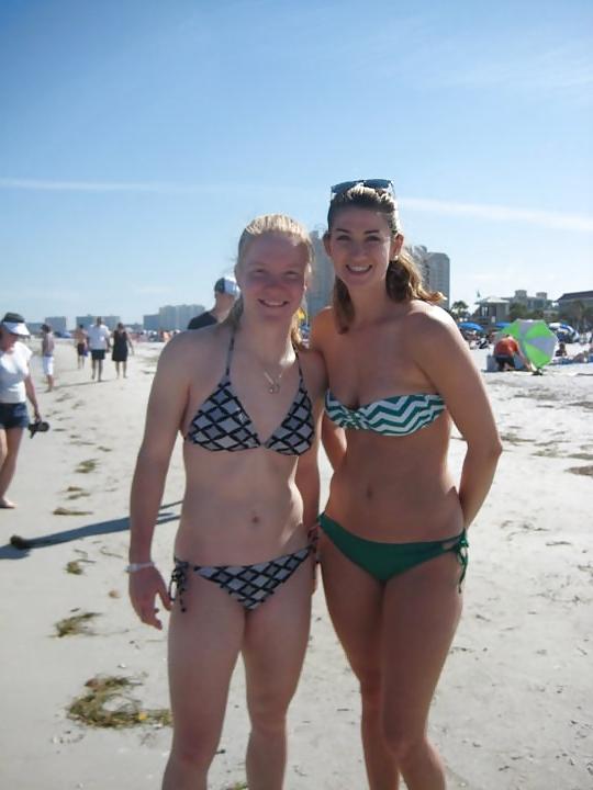 16P Boston University Girls in Bikinis #3