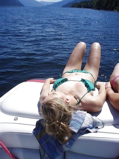 16P Boston University Girls in Bikinis #3