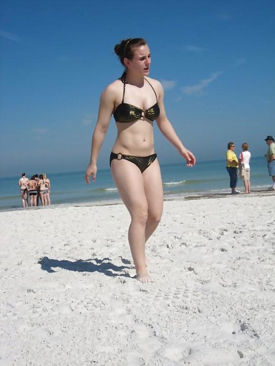 16P Boston University Girls in Bikinis #3