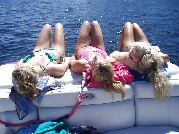 16P Boston University Girls in Bikinis #3