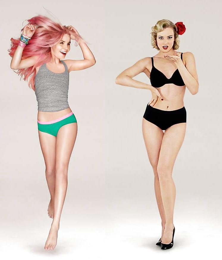 25P Women in underwear