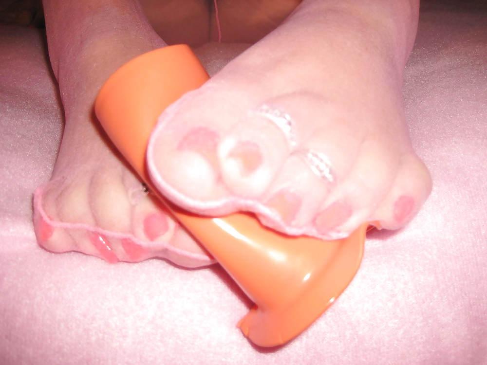 12P Sexy Nylonfüße und Zehen