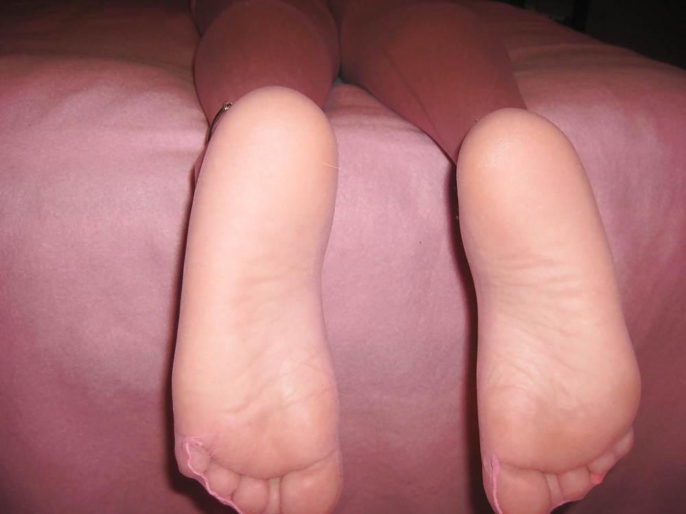 12P Sexy Nylonfüße und Zehen