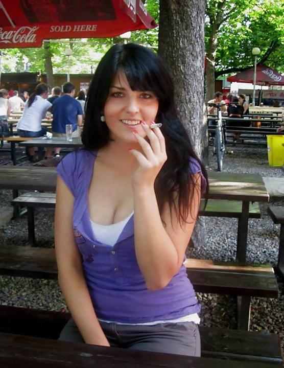 25P Smoking fetish and sexy nails mix