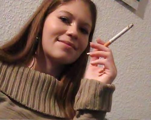25P Smoking fetish and sexy nails mix