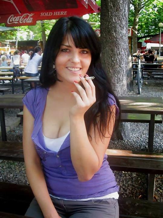 25P Smoking fetish and sexy nails mix