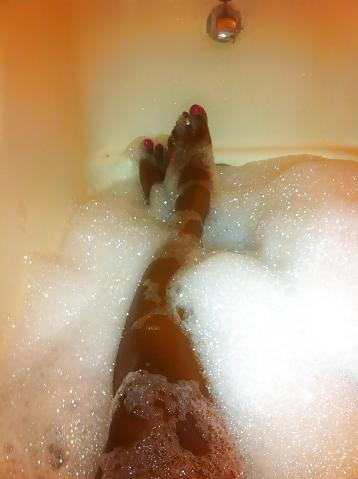 25P My Ex Black Whore's Bare Feet