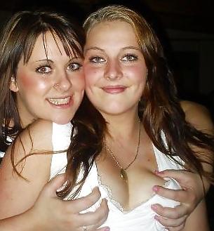 25P Danish teens & women-207-208-wet t-shirt breasts touched 