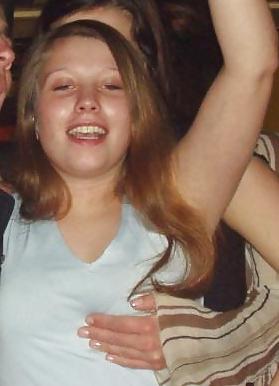 25P Danish teens & women-207-208-wet t-shirt breasts touched 