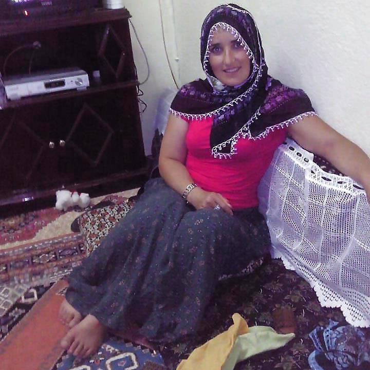 25P Turbanli turkish kurdish hijab