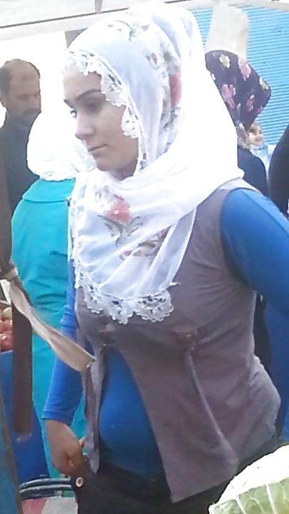 25P Turbanli turkish kurdish hijab