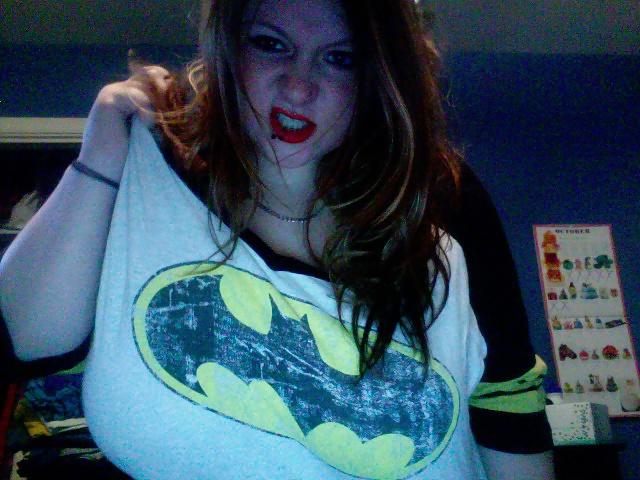 25P Super HUGE titted nerdy girl