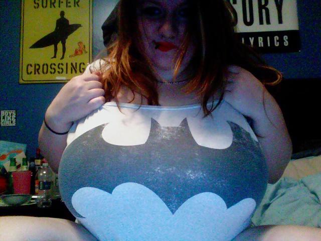 25P Super HUGE titted nerdy girl