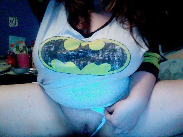 25P Super HUGE titted nerdy girl