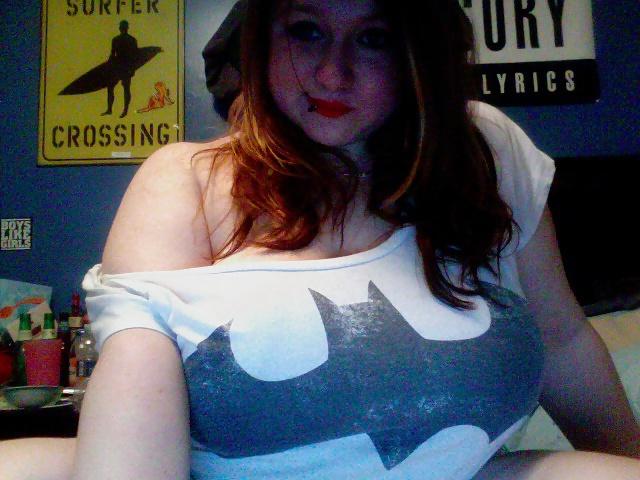 25P Super HUGE titted nerdy girl