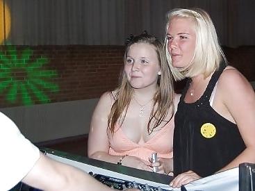 25P Danish teens-189-190-party cleavage breasts touched stomach 