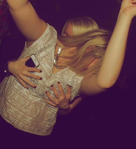 25P Danish teens-189-190-party cleavage breasts touched stomach 