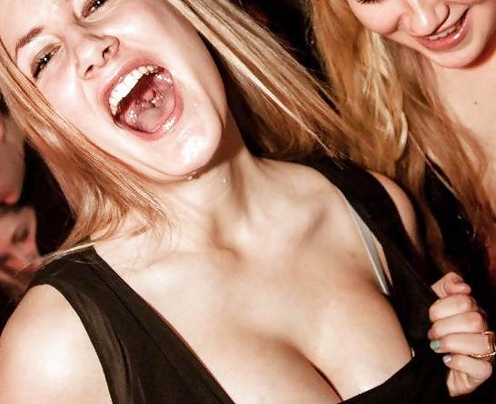 25P Danish teens-189-190-party cleavage breasts touched stomach 
