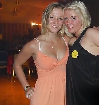 25P Danish teens-189-190-party cleavage breasts touched stomach 