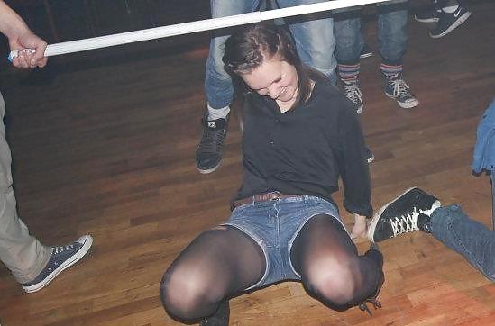 25P Danish teens-189-190-party cleavage breasts touched stomach 
